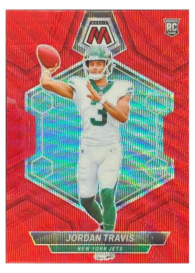 2024 Panini Mosaic Base Set Jordan Travis #395 card