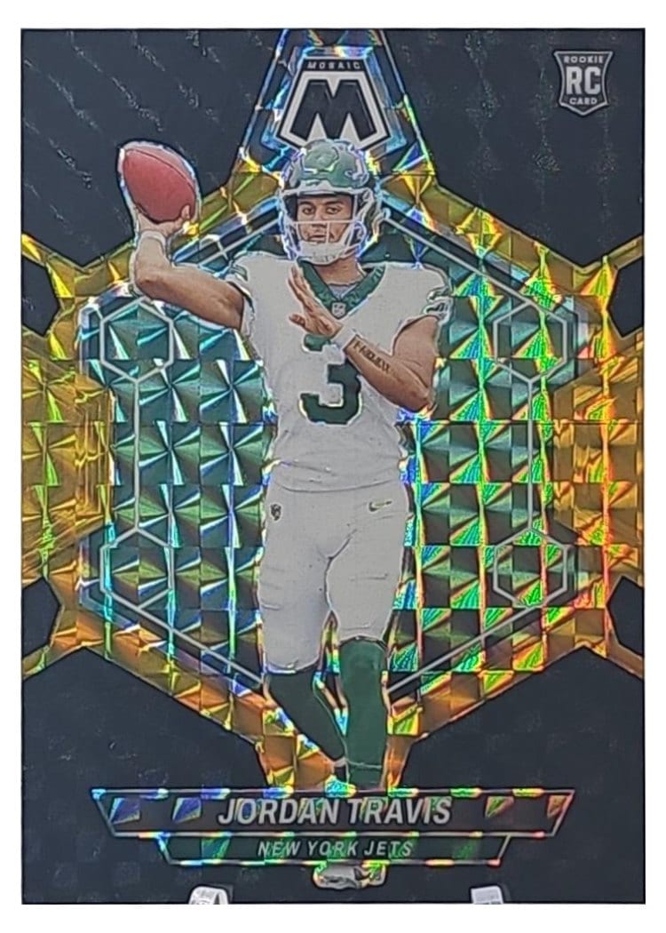 2024 Panini Mosaic Base Set Jordan Travis #395 card
