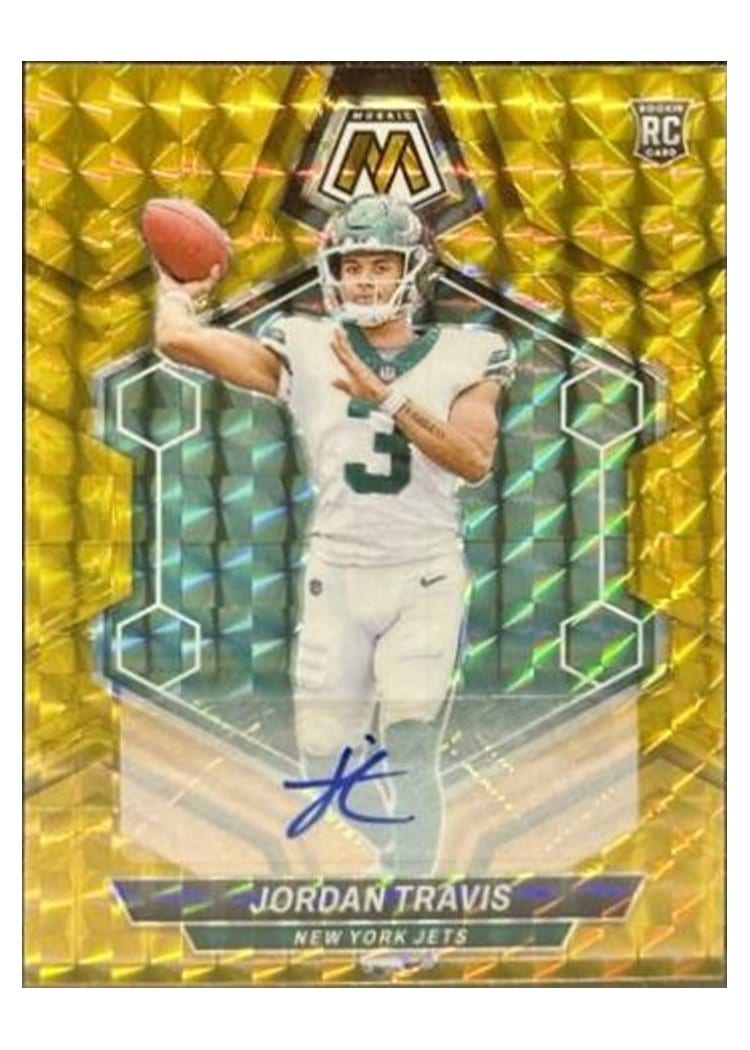 2024 Panini Mosaic Base Set Jordan Travis #395 card