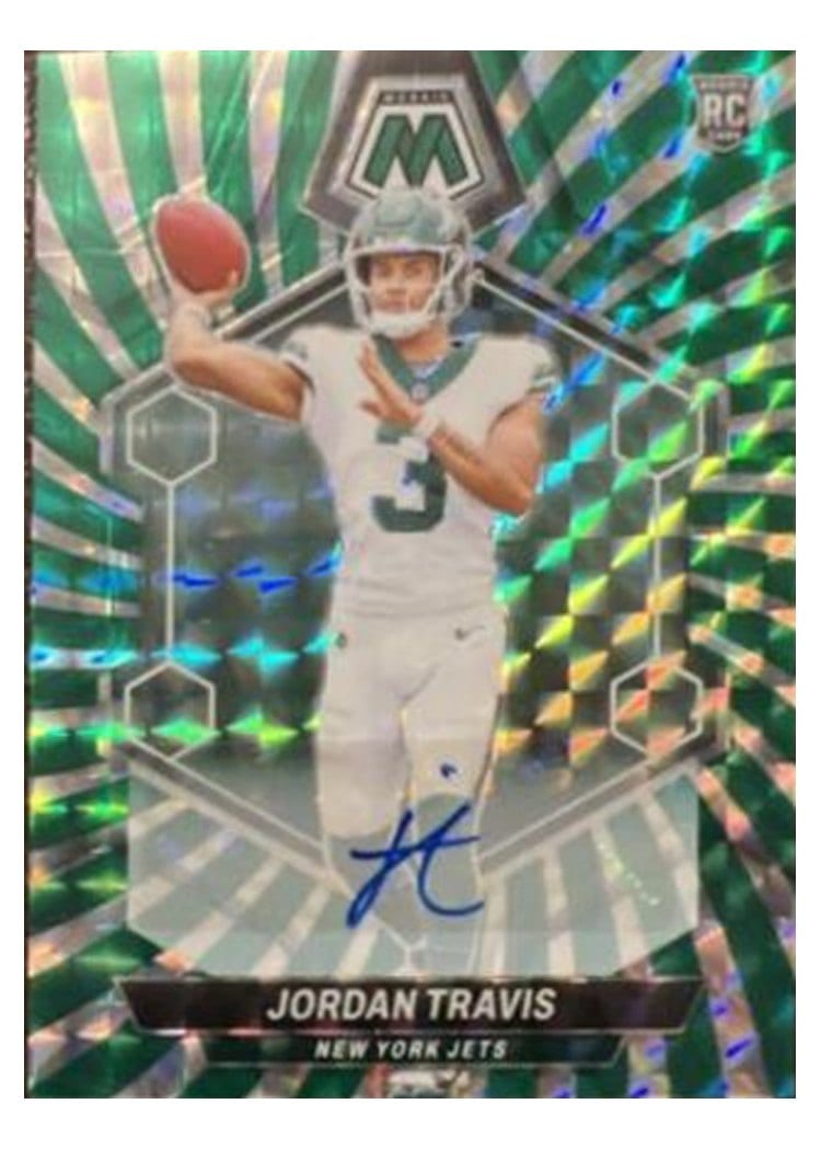 2024 Panini Mosaic Base Set Jordan Travis #395 card