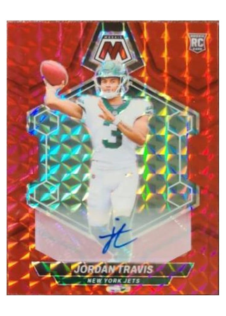 2024 Panini Mosaic Base Set Jordan Travis #395 card