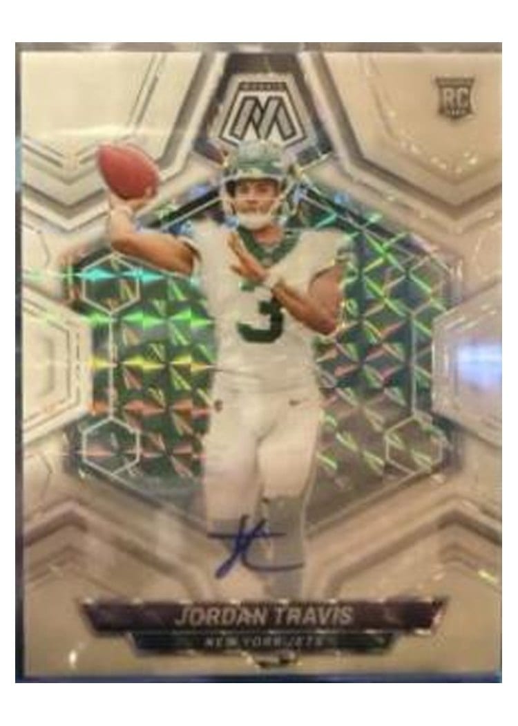 2024 Panini Mosaic Base Set Jordan Travis #395 card
