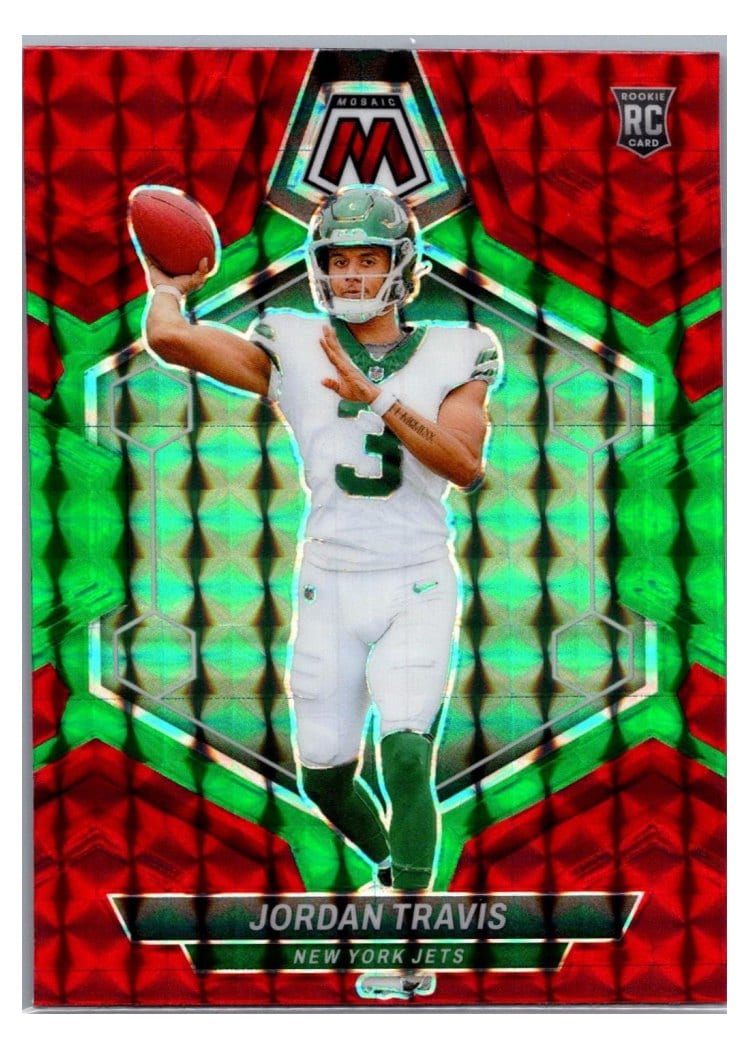 2024 Panini Mosaic Base Set Jordan Travis #395 card