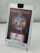 2024 Panini One Presenting Autographs Jordan Travis #157 card