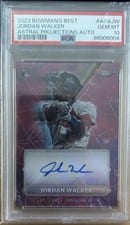 Jordan Walker 2023 Bowman's Best Astral Projections Autographs card