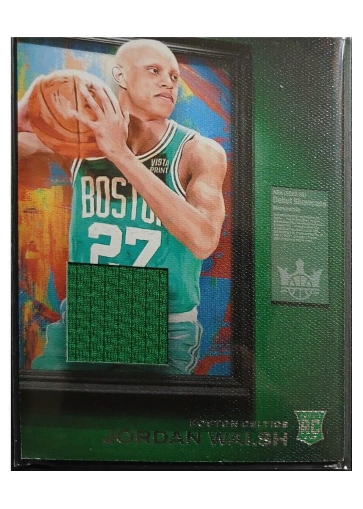 2023-24 Panini Court Kings Debut Showcase Memorabilia Jordan Walsh #DSM-WAL card