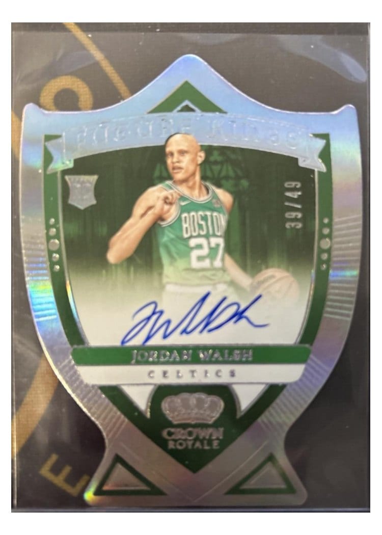 2023-24 Panini Crown Royale Future Kings Signatures Jordan Walsh #FKS-WSH card
