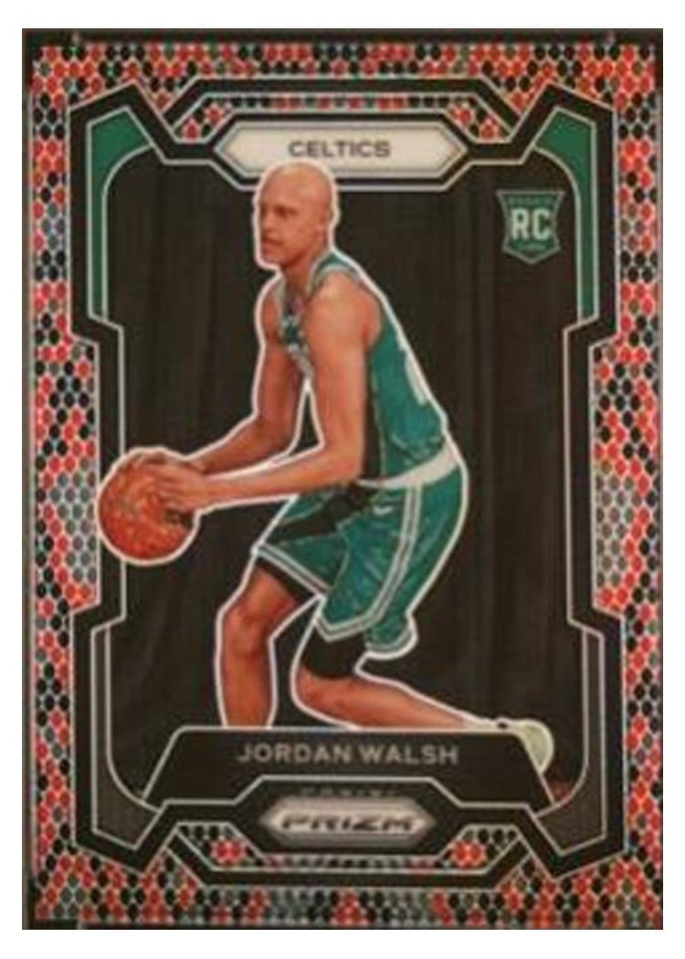 2023-24 Panini Prizm Base Set Jordan Walsh #158 card