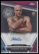 2023-24 Topps Chrome Certified Rookie Autographs Jordan Walsh #CRA-JOW card