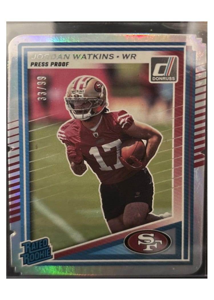 2025 Donruss Base Set Jordan Watkins #356 card