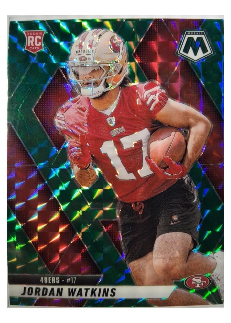 2025 Panini Mosaic Base Set Jordan Watkins #359 card