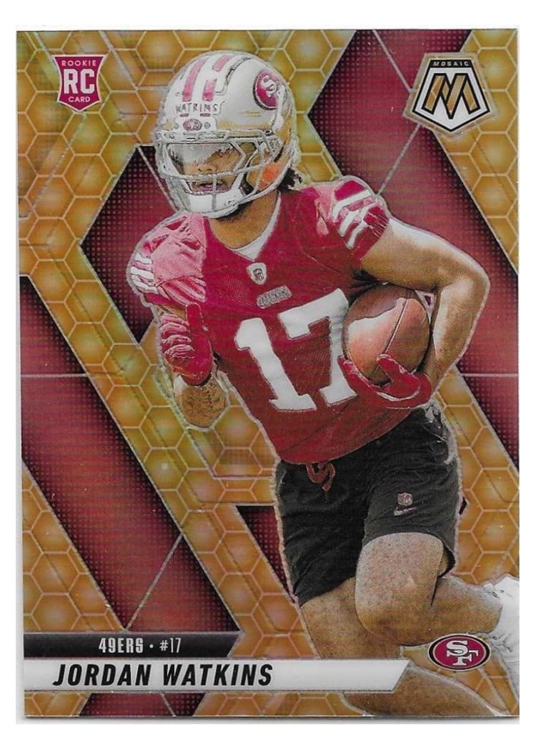 2025 Panini Mosaic Base Set Jordan Watkins #359 card