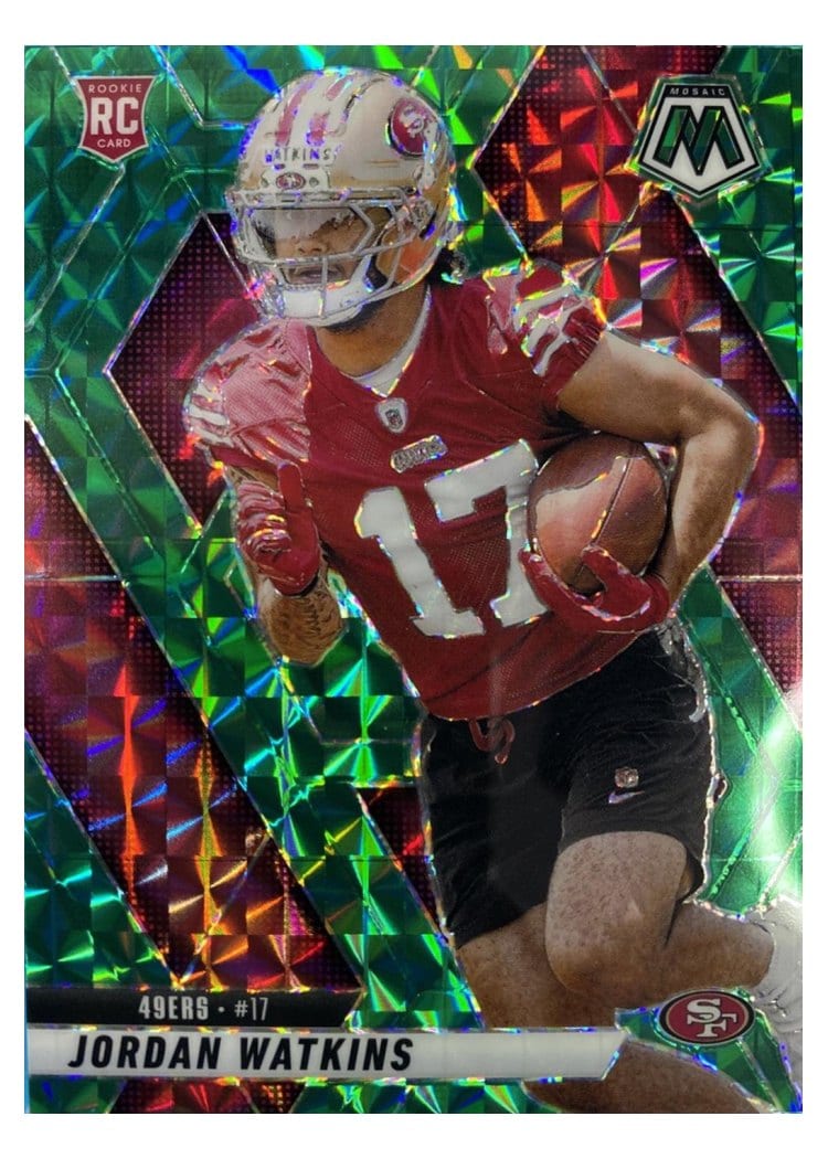 2025 Panini Mosaic Base Set Jordan Watkins #359 card