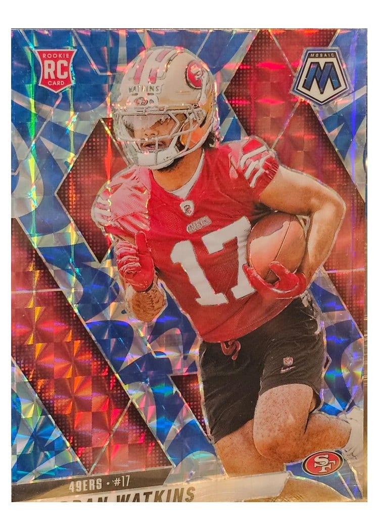 2025 Panini Mosaic Base Set Jordan Watkins #359 card