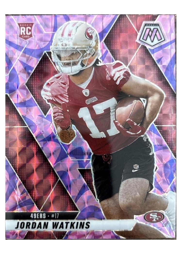 2025 Panini Mosaic Base Set Jordan Watkins #359 card
