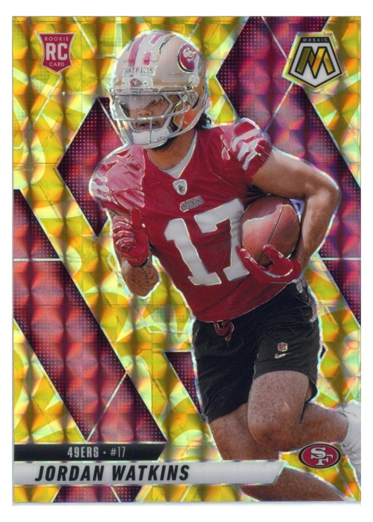 2025 Panini Mosaic Base Set Jordan Watkins #359 card