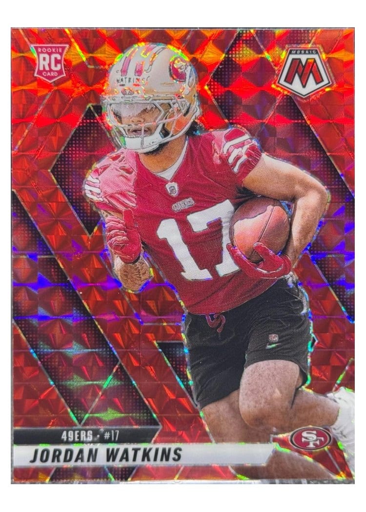 2025 Panini Mosaic Base Set Jordan Watkins #359 card