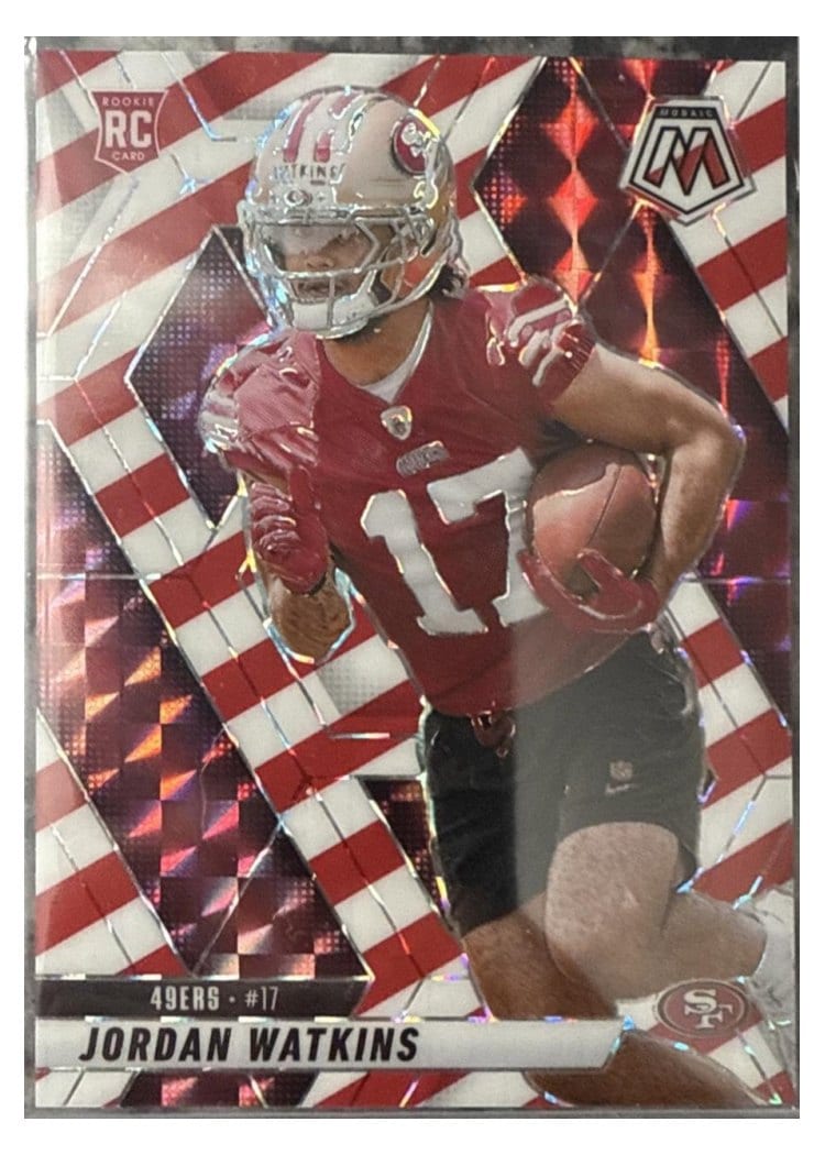 2025 Panini Mosaic Base Set Jordan Watkins #359 card
