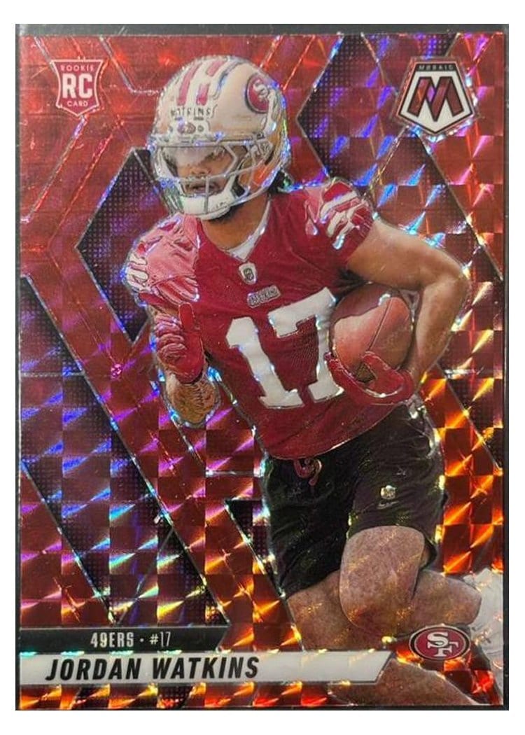 2025 Panini Mosaic Base Set Jordan Watkins #359 card