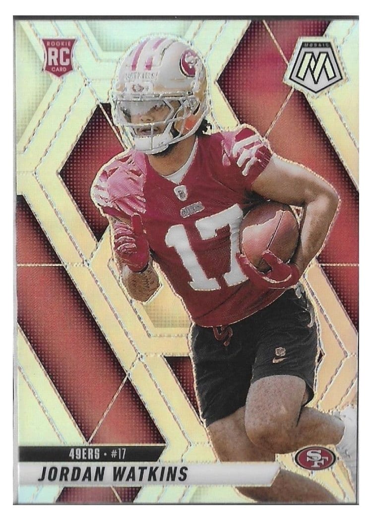 2025 Panini Mosaic Base Set Jordan Watkins #359 card
