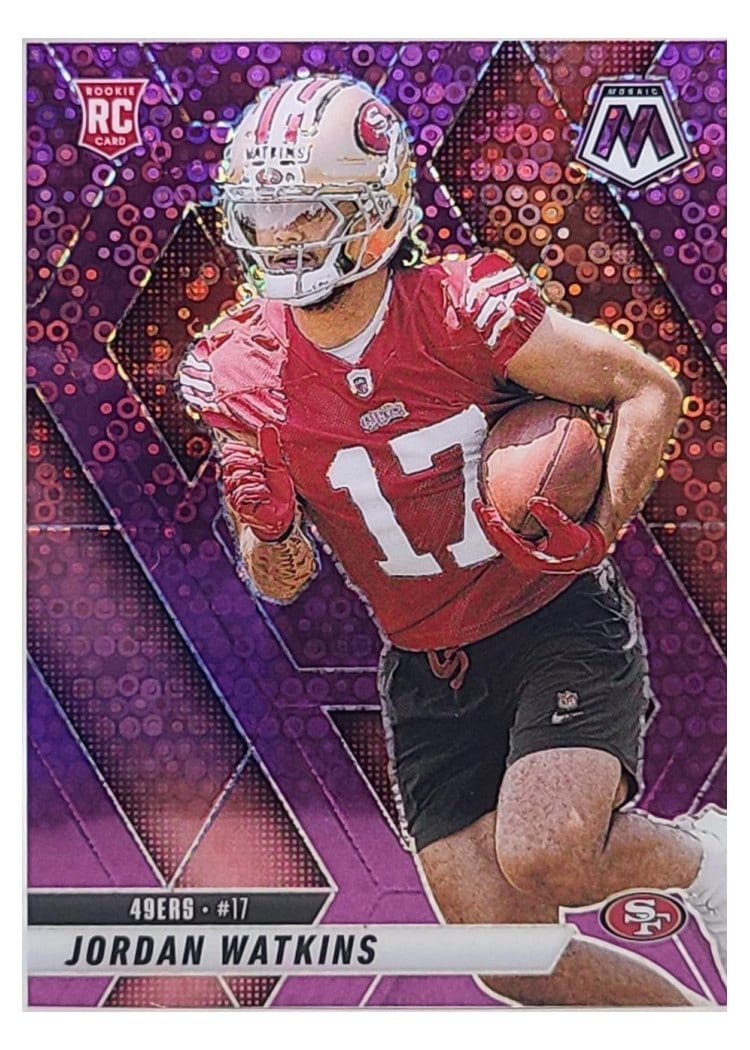 2025 Panini Mosaic Base Set Jordan Watkins #359 card