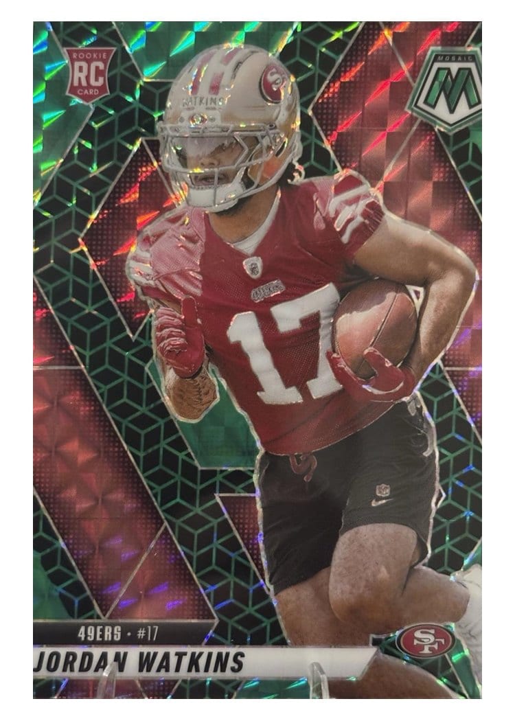 2025 Panini Mosaic Base Set Jordan Watkins #359 card