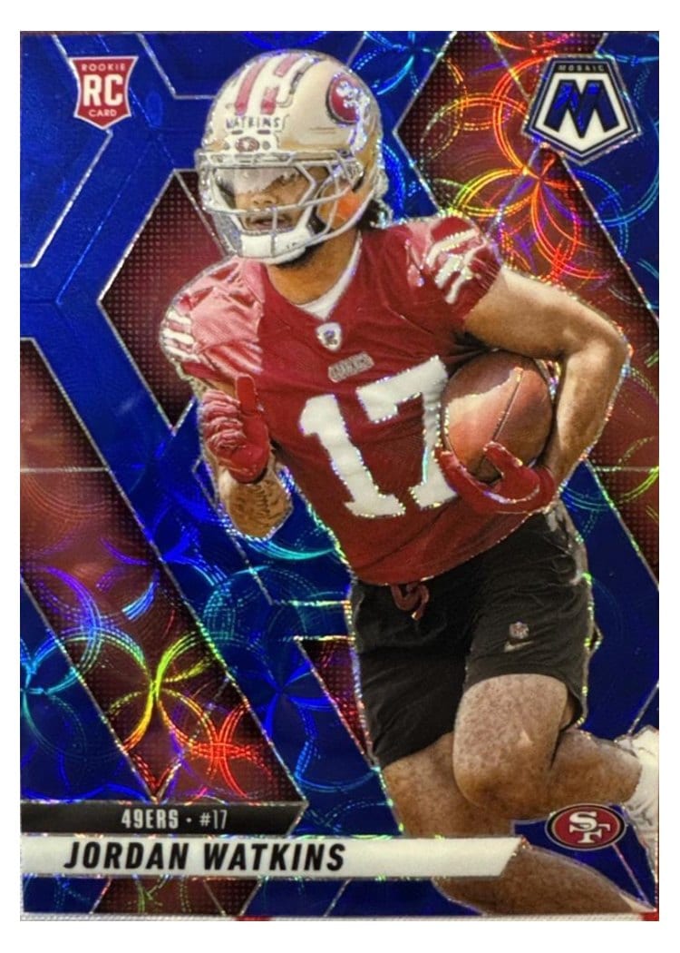 2025 Panini Mosaic Base Set Jordan Watkins #359 card