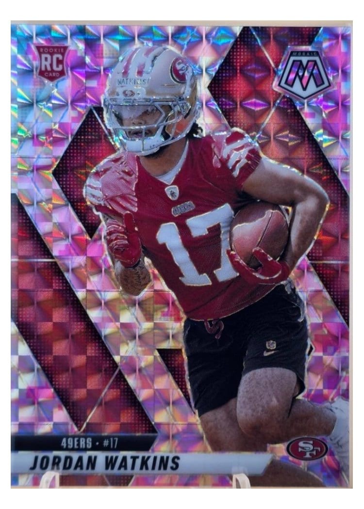 2025 Panini Mosaic Base Set Jordan Watkins #359 card