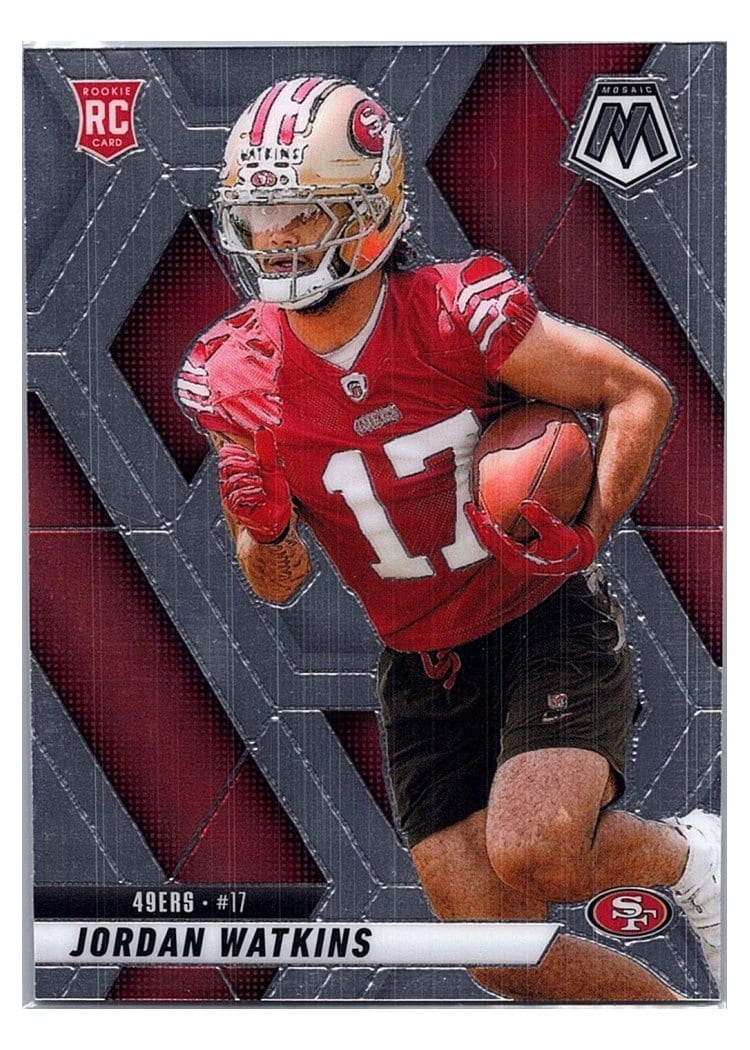 2025 Panini Mosaic Base Set Jordan Watkins #359 card