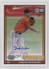2021 Topps Pro Debut Autographs Jordan Westburg #PD-186 card