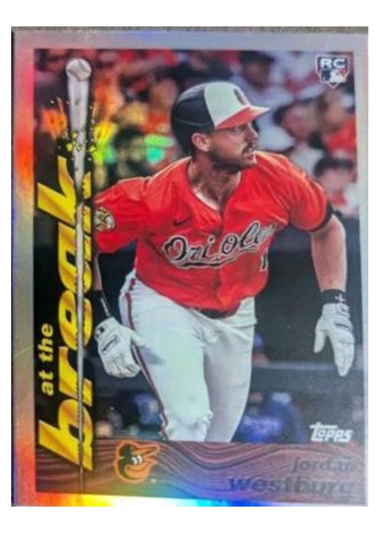 2024 Topps Archives 1995 Topps Traded & Rookies At the Break Jordan Westburg #95ATB-25 card