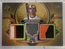 2024 Topps Triple Threads Rookie Team Relics Jordan Westburg #RTR-JWE card