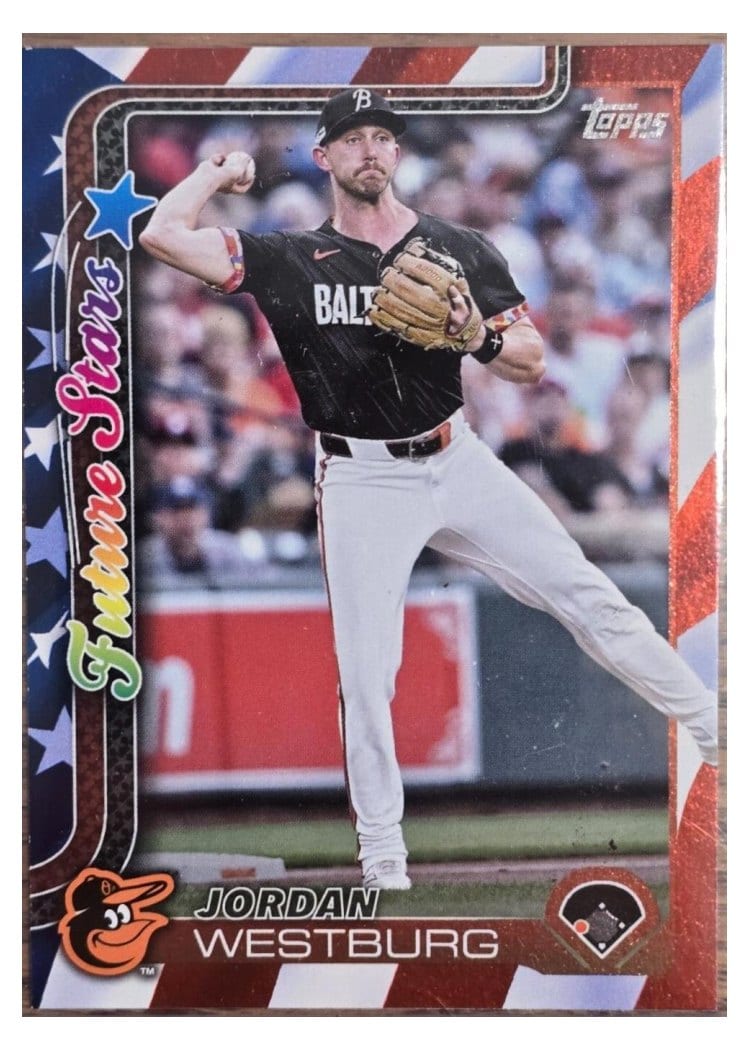 2025 Topps Base Set Jordan Westburg Independence Day #142 card