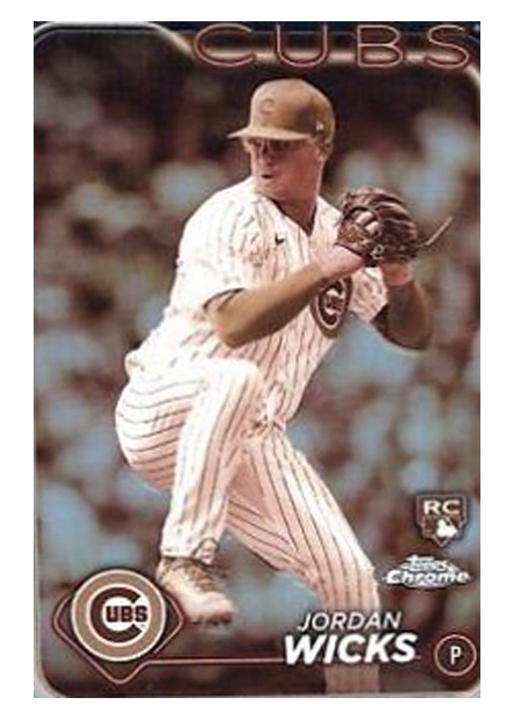 2024 Topps Chrome Base Set Jordan Wicks #67 card