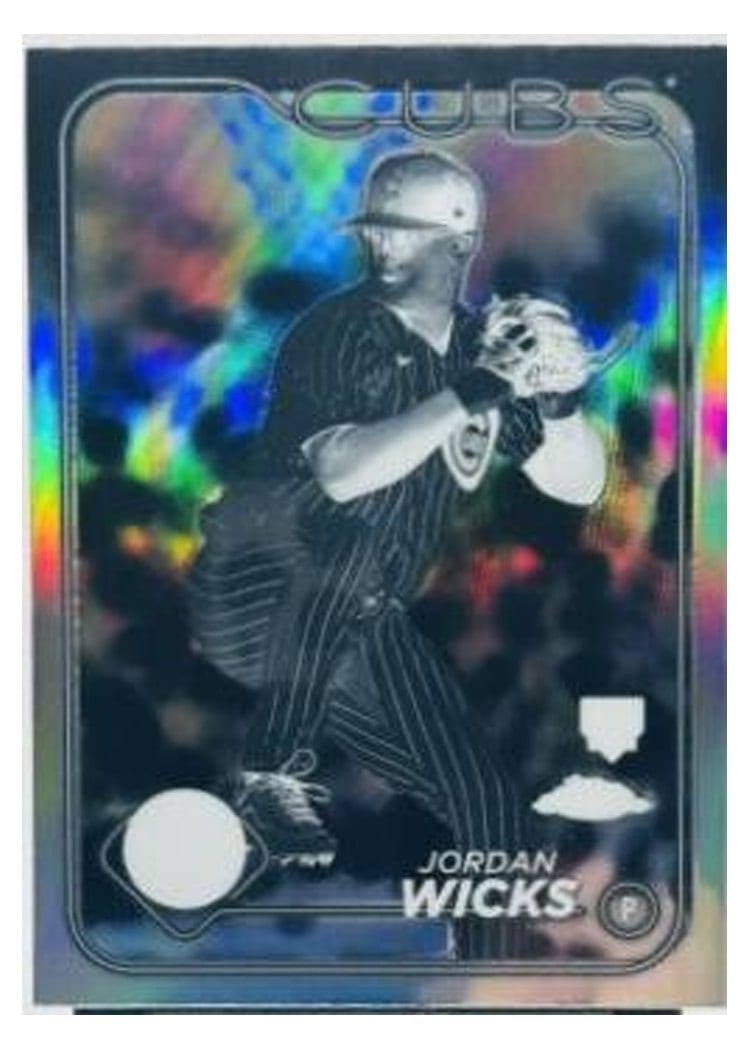 2024 Topps Chrome Base Set Jordan Wicks #67 card