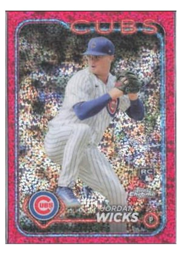 2024 Topps Chrome Base Set Jordan Wicks #67 card