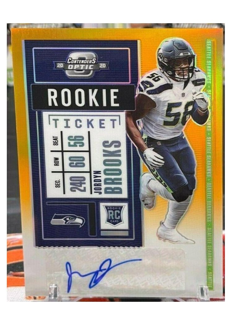 2020 Panini Contenders Optic Base Set Jordyn Brooks #154 card