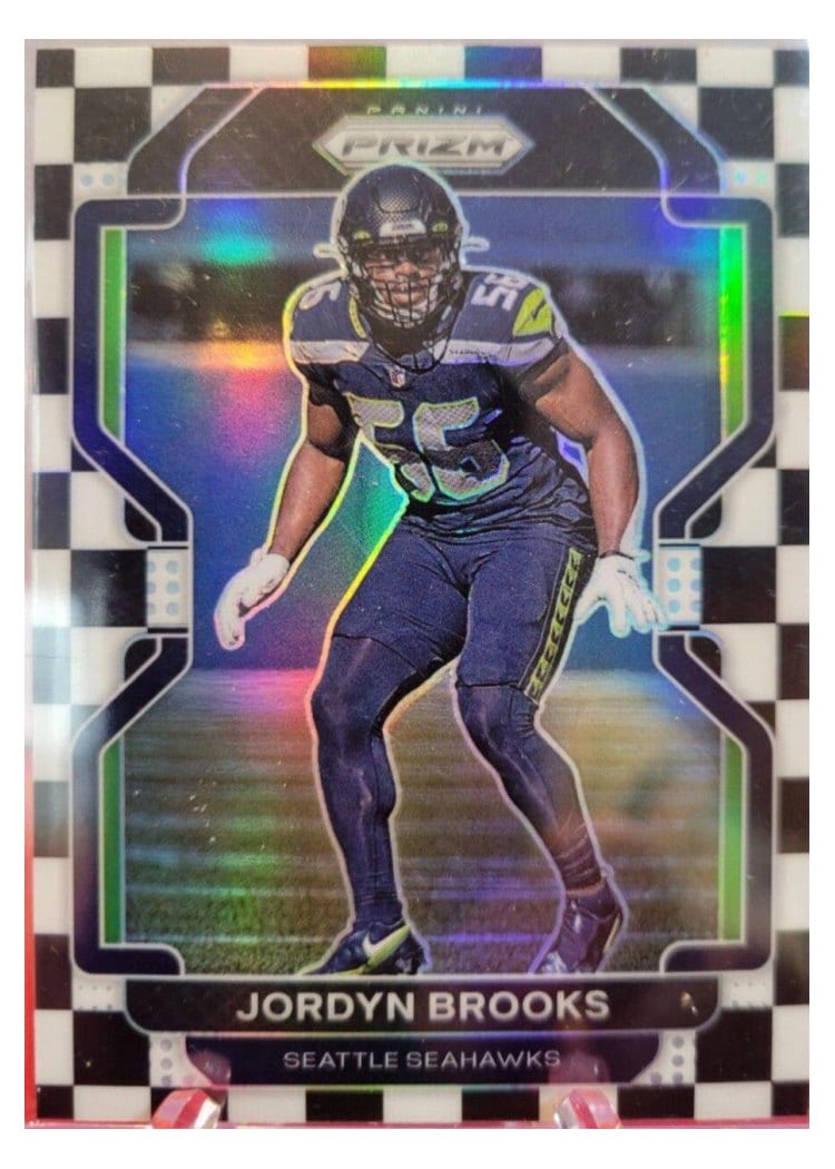 2021 Panini Prizm Base Set Jordyn Brooks #48 card