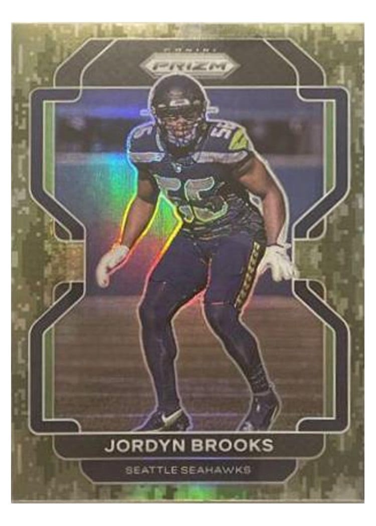 2021 Panini Prizm Base Set Jordyn Brooks #48 card