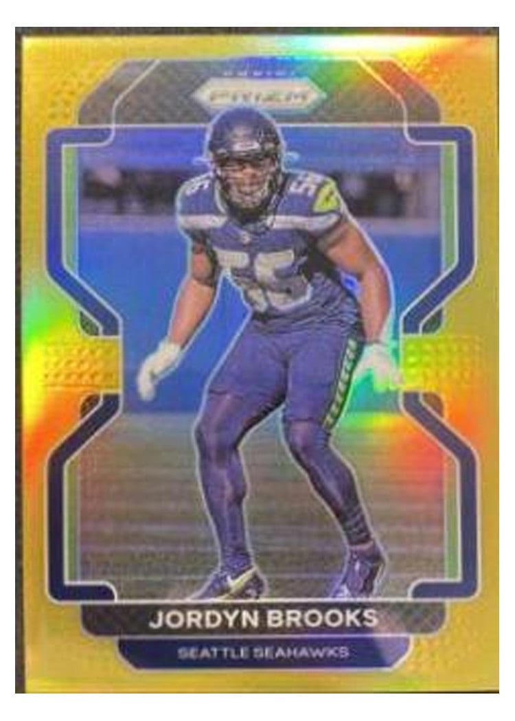 2021 Panini Prizm Base Set Jordyn Brooks #48 card
