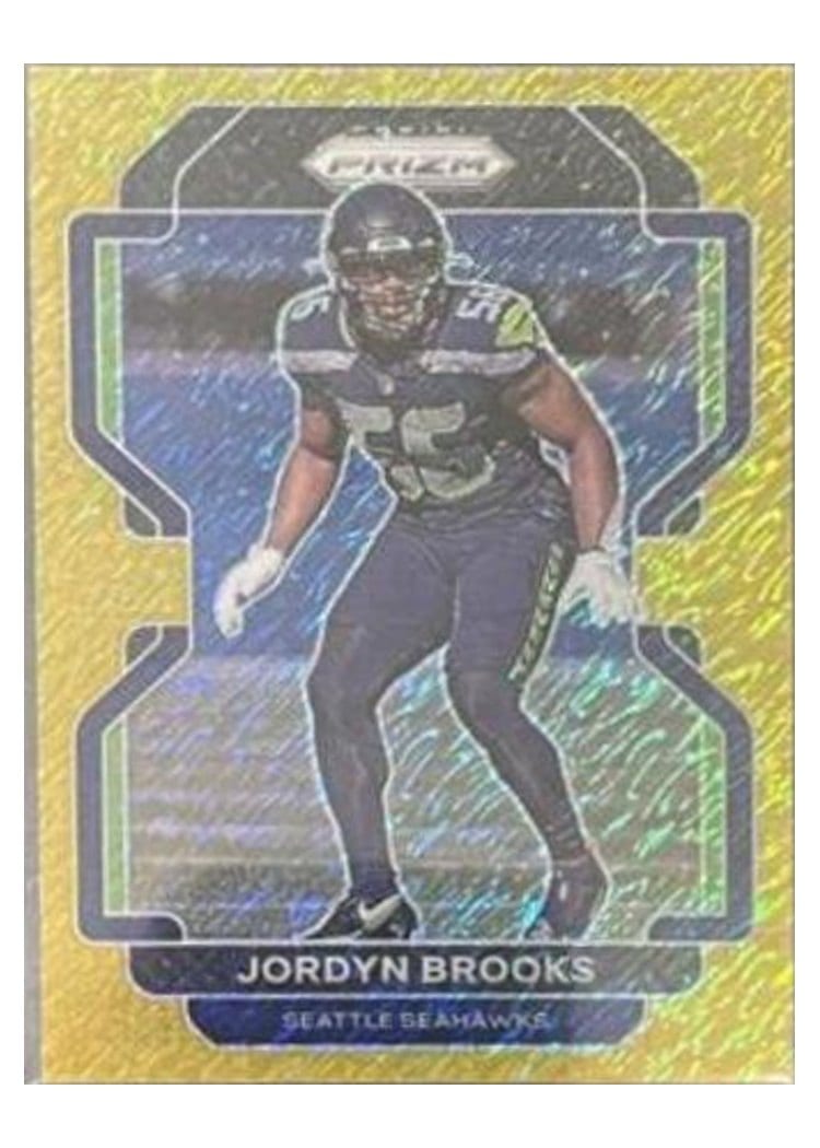 2021 Panini Prizm Base Set Jordyn Brooks #48 card