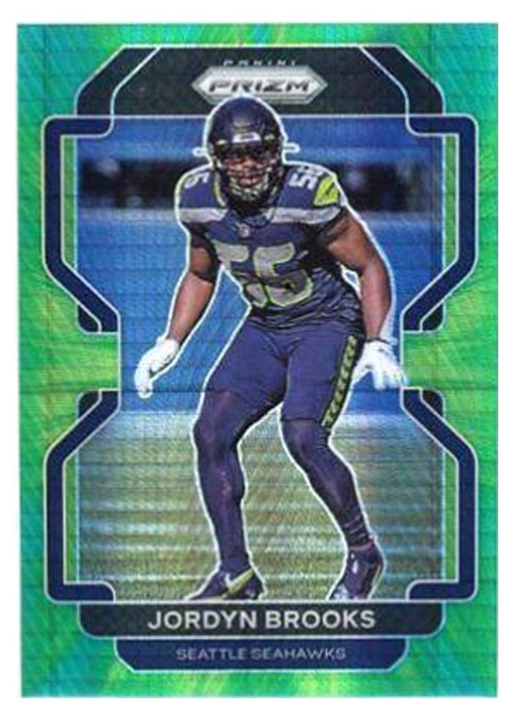 2021 Panini Prizm Base Set Jordyn Brooks #48 card