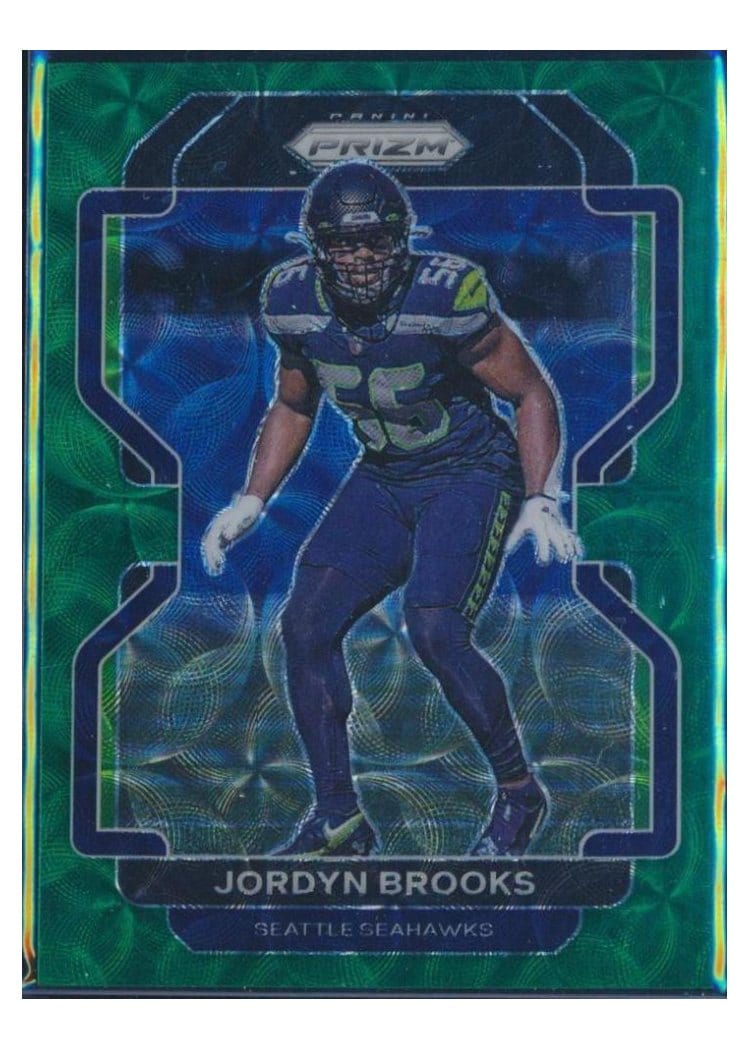 2021 Panini Prizm Base Set Jordyn Brooks #48 card
