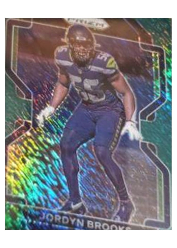 2021 Panini Prizm Base Set Jordyn Brooks #48 card