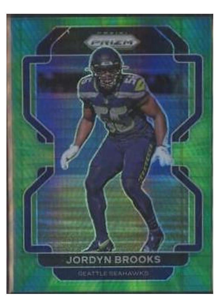 2021 Panini Prizm Base Set Jordyn Brooks #48 card