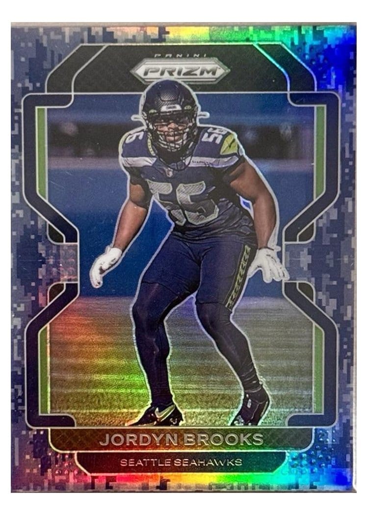 2021 Panini Prizm Base Set Jordyn Brooks #48 card