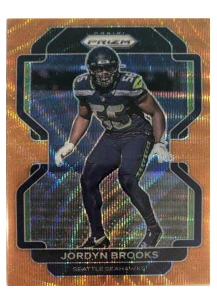 2021 Panini Prizm Base Set Jordyn Brooks #48 card
