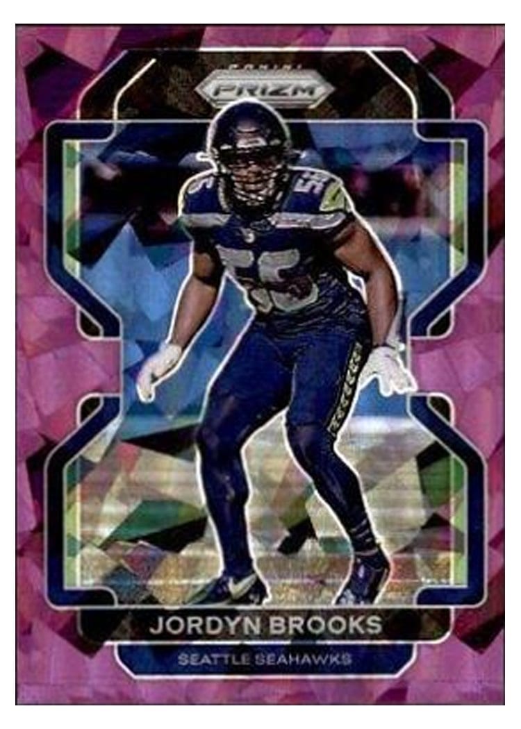 2021 Panini Prizm Base Set Jordyn Brooks #48 card