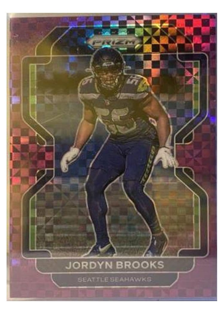 2021 Panini Prizm Base Set Jordyn Brooks #48 card