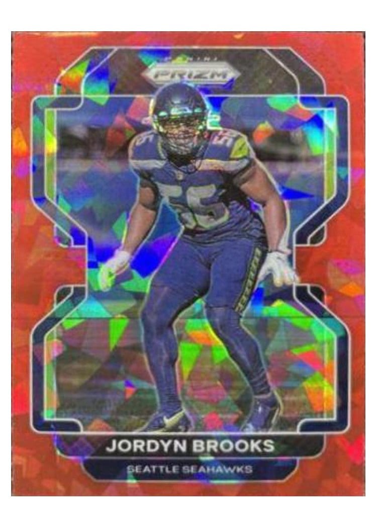 2021 Panini Prizm Base Set Jordyn Brooks #48 card